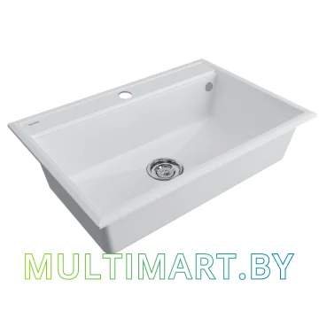 Кухонная мойка Paulmark Stepia PM117551-WH (белый) картинка 3